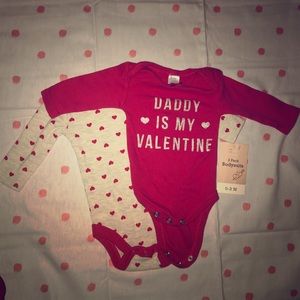 ❌SOLD❌ 2 piece baby girl onesie set